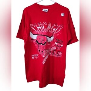 NEW Vintage 1990s Single Stitch Chicago Bulls NBA Short Sleeve T Shirt MJT'S